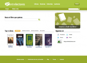 Home de Entrelectores Home de Entrelectores